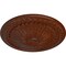 Ekena Millwork Alexa Ceiling Medallion (Fits Canopies up to 3"), 15"OD x 1 3/4"P, Burnished Mahogany Crackle CM14AXBMC - alternate 2